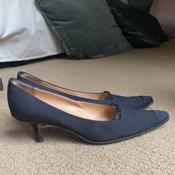 Kate Spade Pointed Toe *Vintage* Kitten Heels - Picture 2 of 8